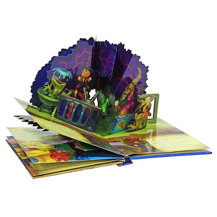 Озвученная книга с 3Д картинками - Замок с привидениями  